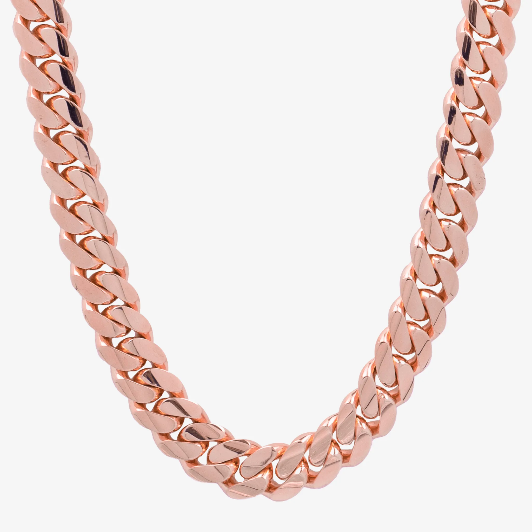 15mm Solid Gold Cuban Link Chain
