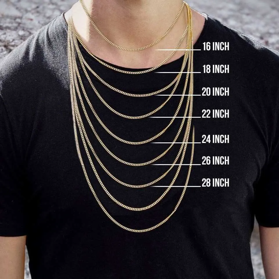 20mm Silver Cuban Link Chain – Handcrafted in 950 Silver