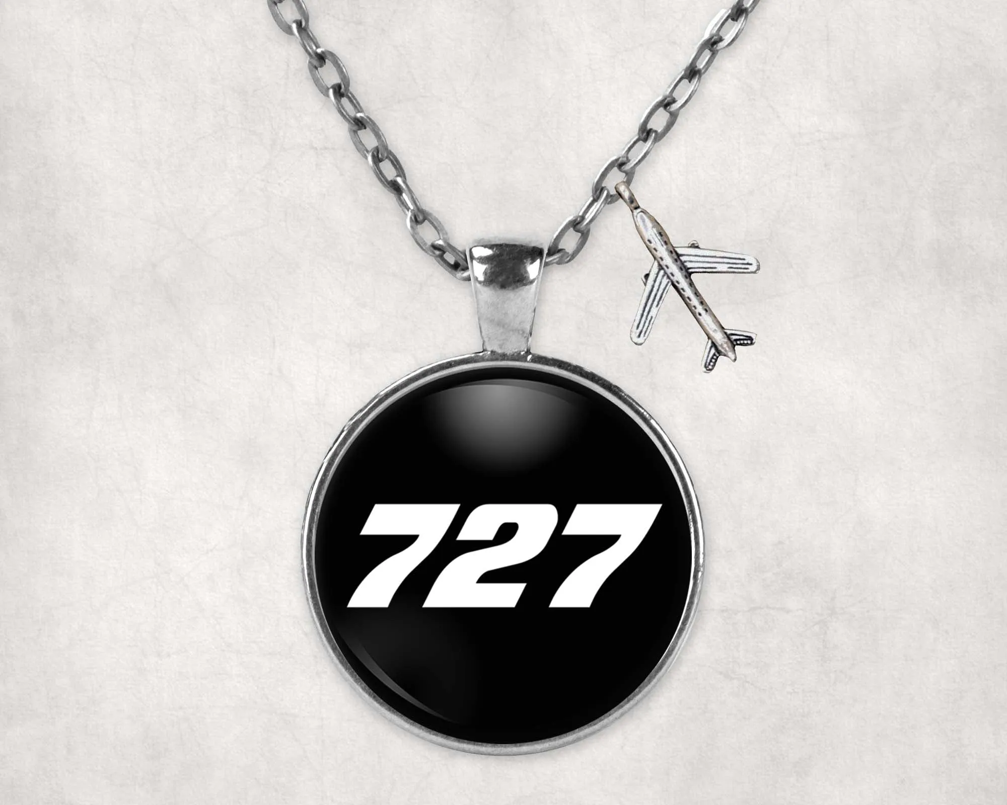 727 Flat Text Designed Necklaces