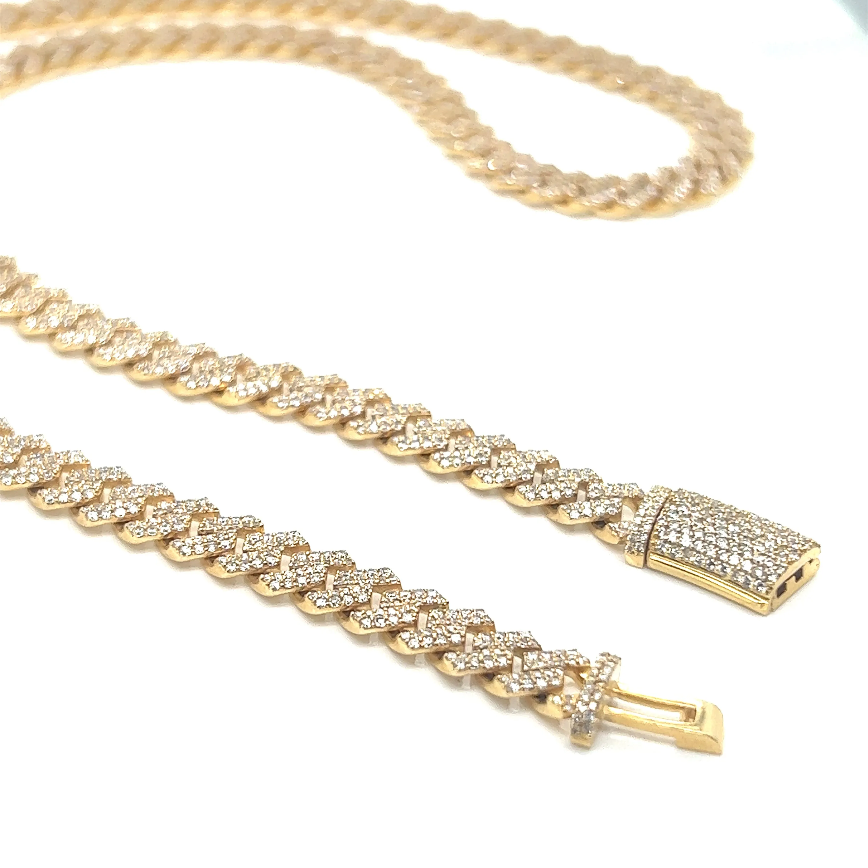 7MM Diamond Cuban Chain
