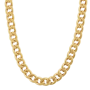 9mm Miami Cuban Link Chain Necklace