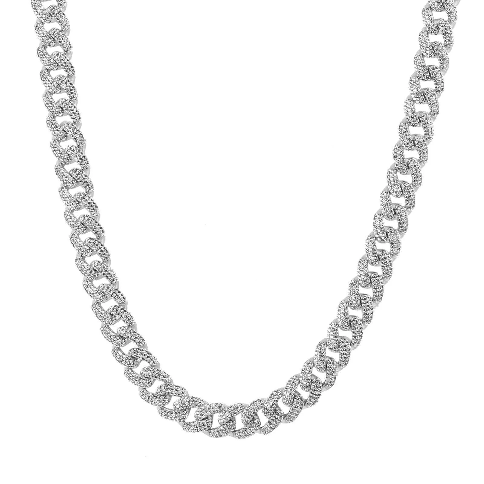 ANGUS 10 MM 925 Sterling Silver Cuban Link Chain - 22 Inch Luxury Edition