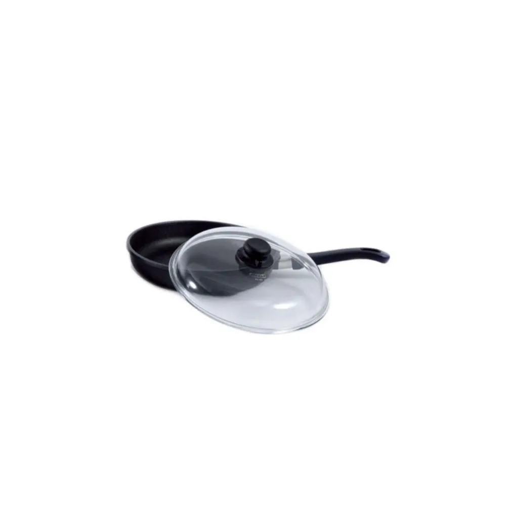 Arshia Titanium Fry Pan 20cm with Tempered Glass Lid