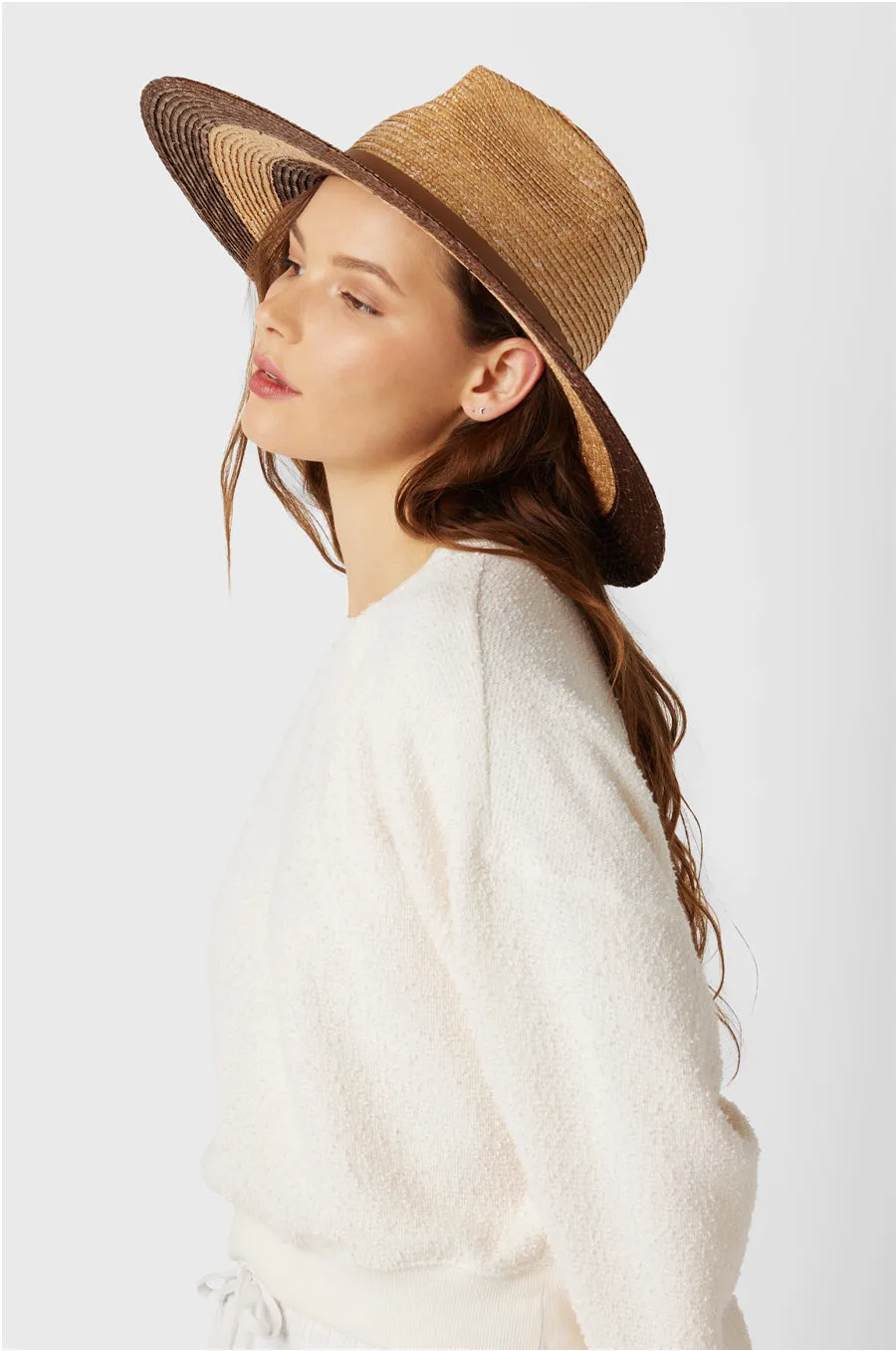 BELLA RANCHER HAT IN STRIPE