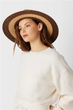 BELLA RANCHER HAT IN STRIPE