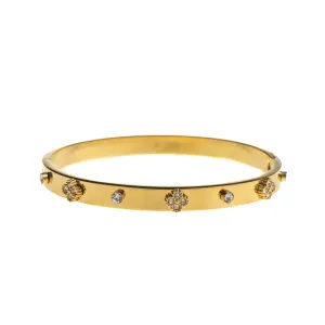 CLUSTER CLOVER BANGLE