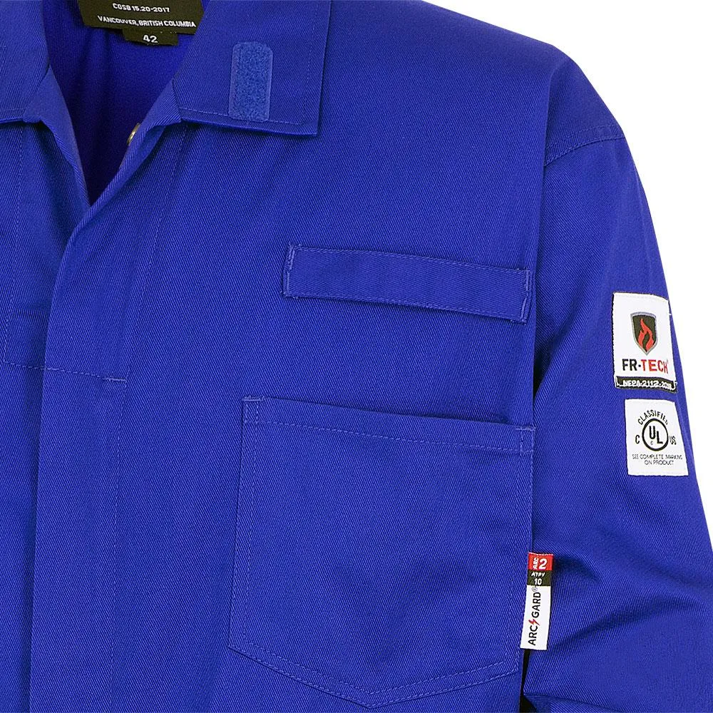 Coveralls - Pioneer Royal Blue FR-Tech® 88/12 Flame Resistant Coverall without Stripe 7779 / 7779T