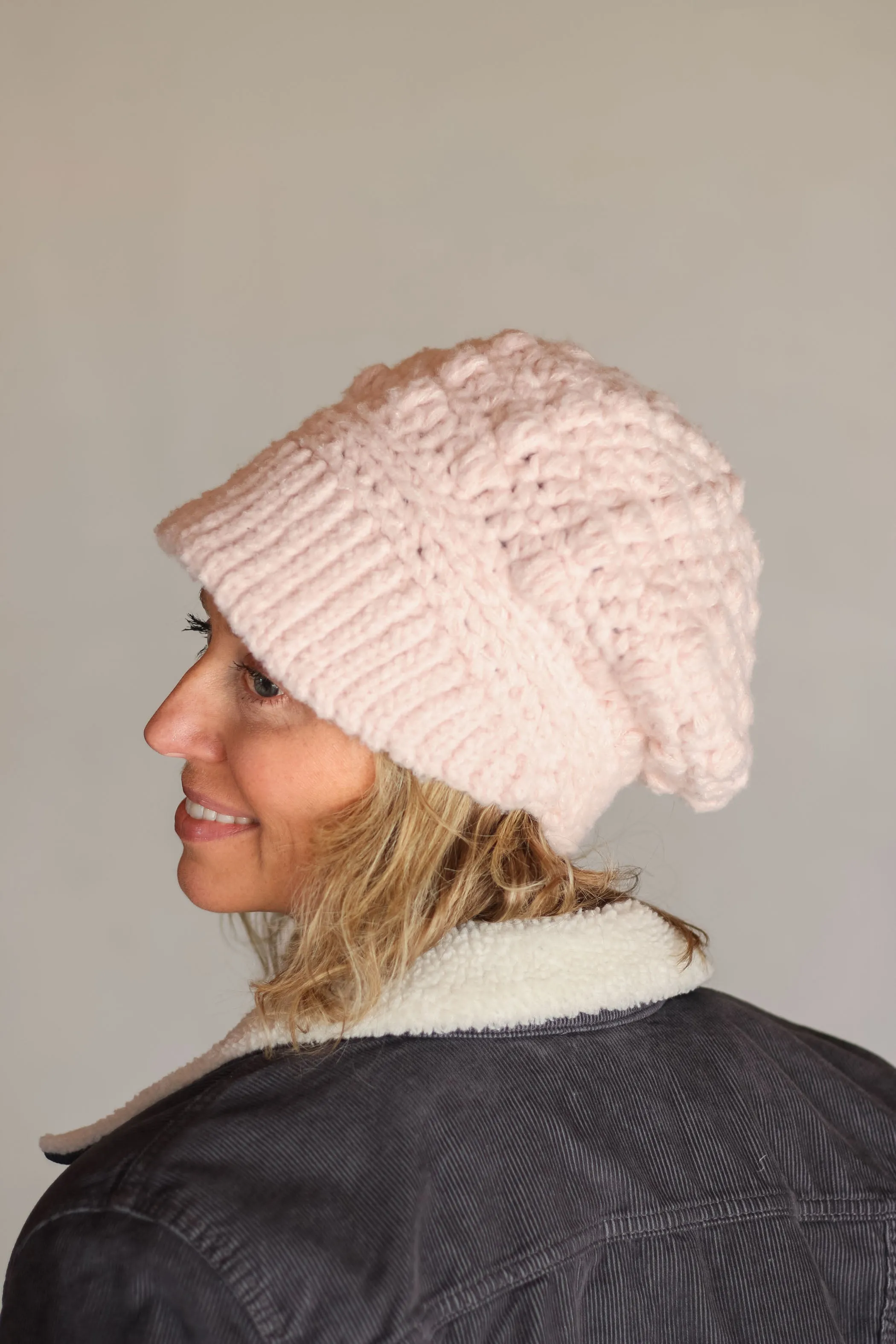Crochet Newsboy Hat   Hand Warmers