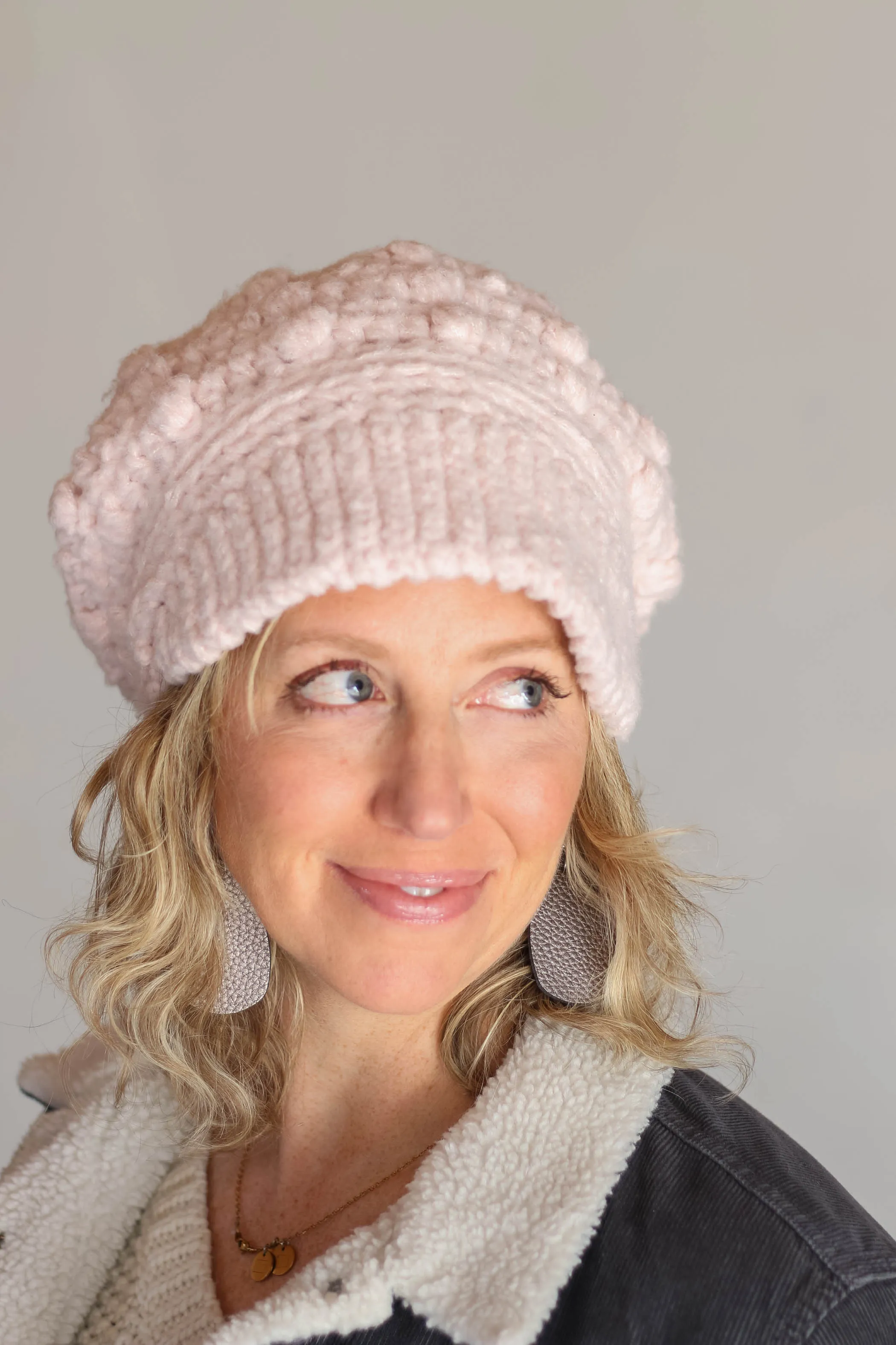 Crochet Newsboy Hat   Hand Warmers