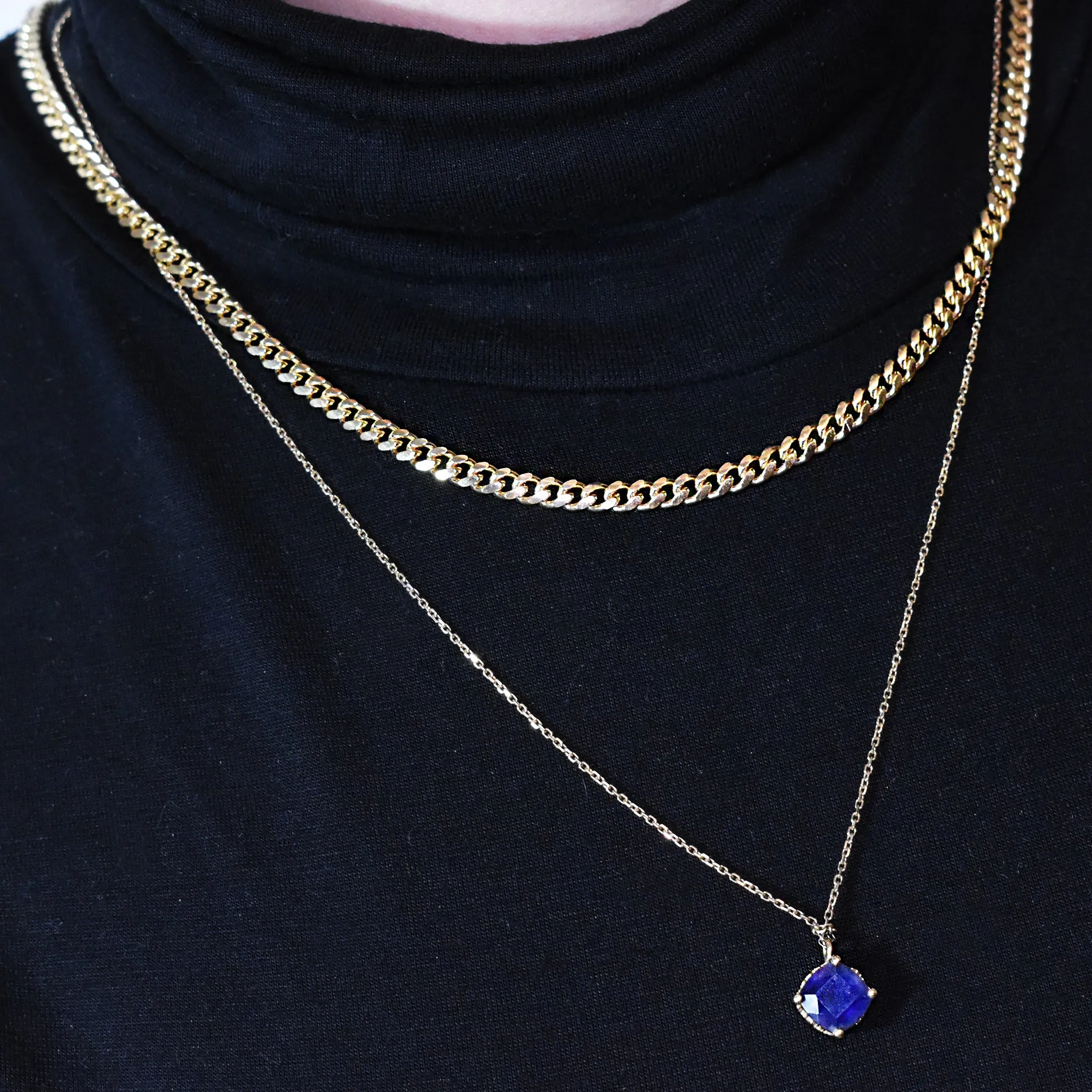 Cuban Chain in Yellow Gold