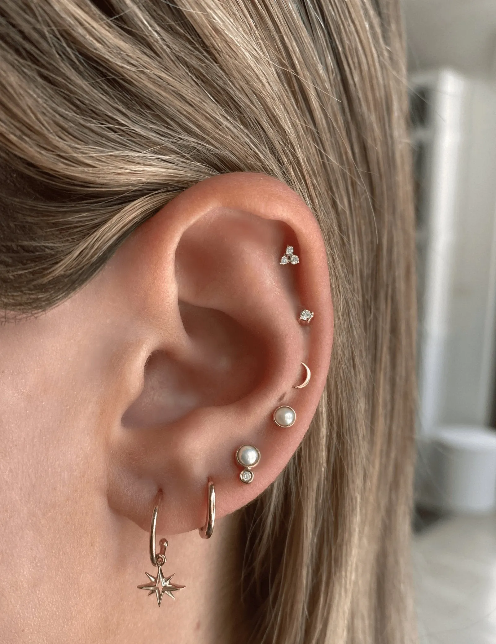 Diamond Dancer Studs