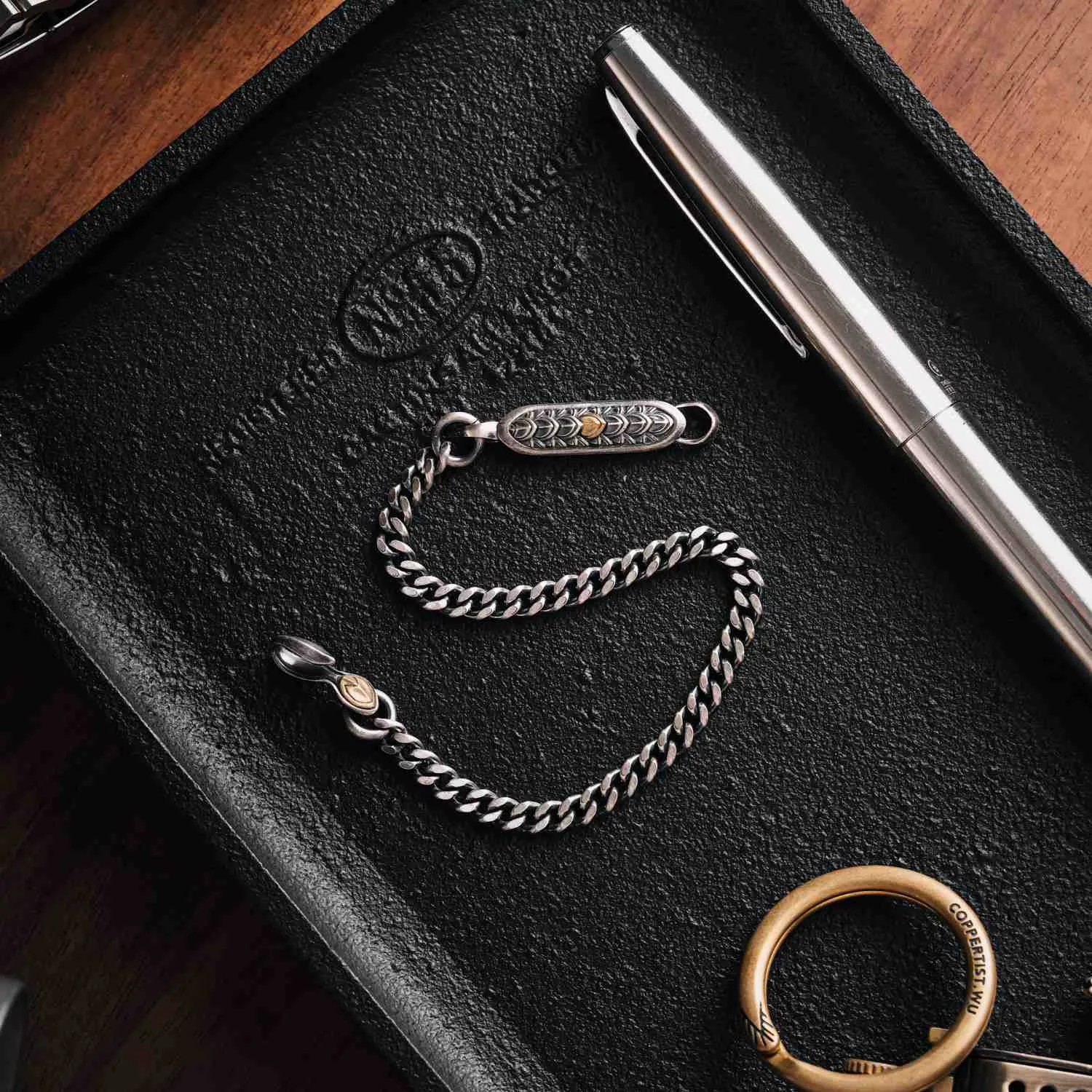Dragon Scale Cuban Link Bracelet - 4mm