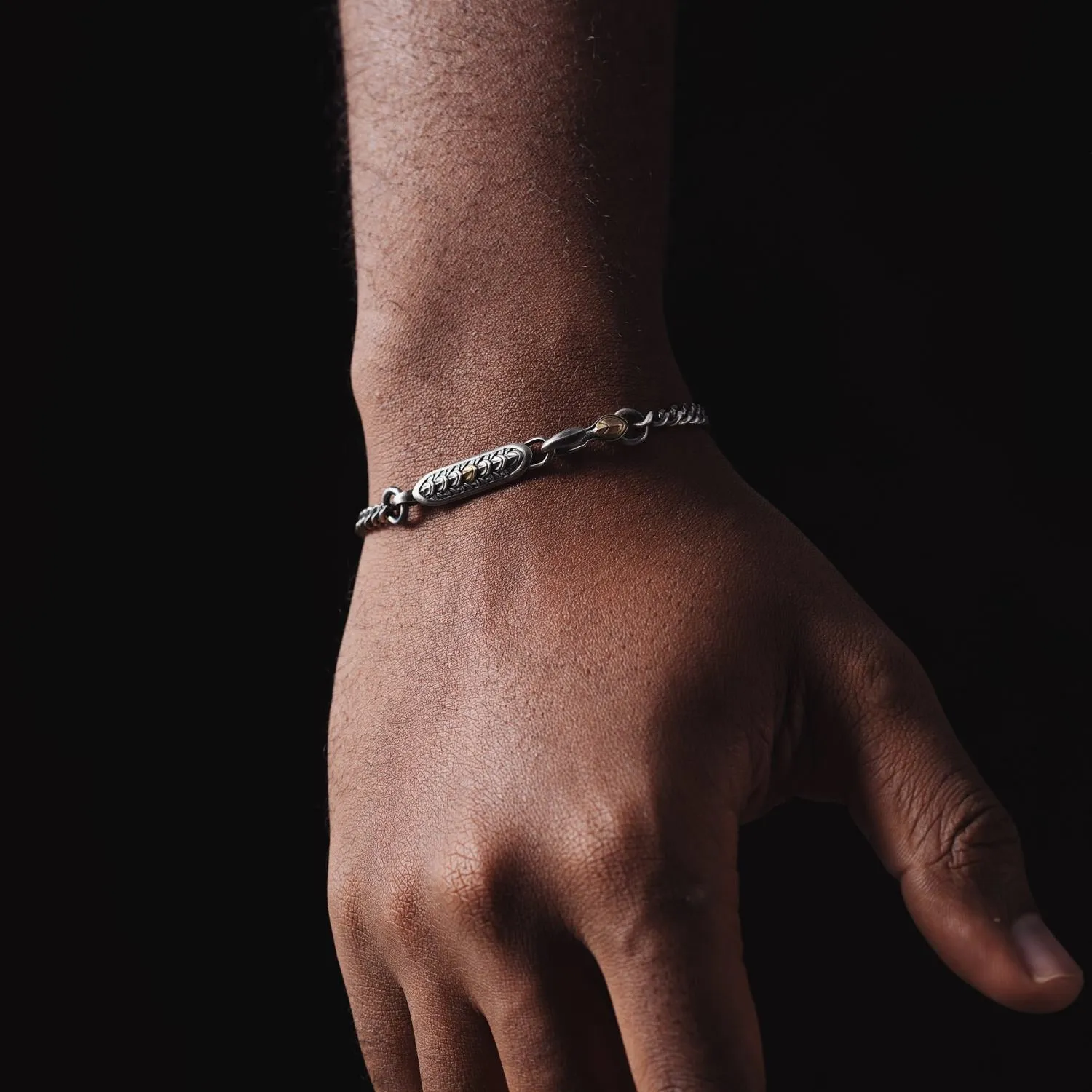 Dragon Scale Cuban Link Bracelet - 4mm