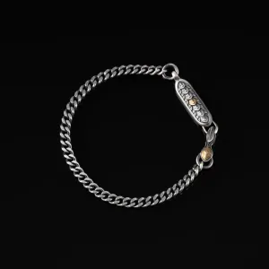 Dragon Scale Cuban Link Bracelet - 4mm