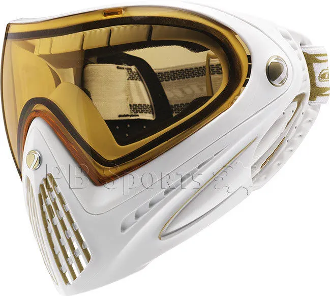 Dye I4 Thermal Paintball Goggle System - White Gold