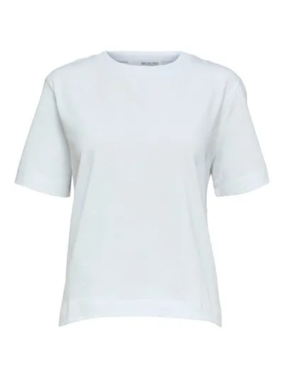Essential Ss Boxy Tee - Bright White