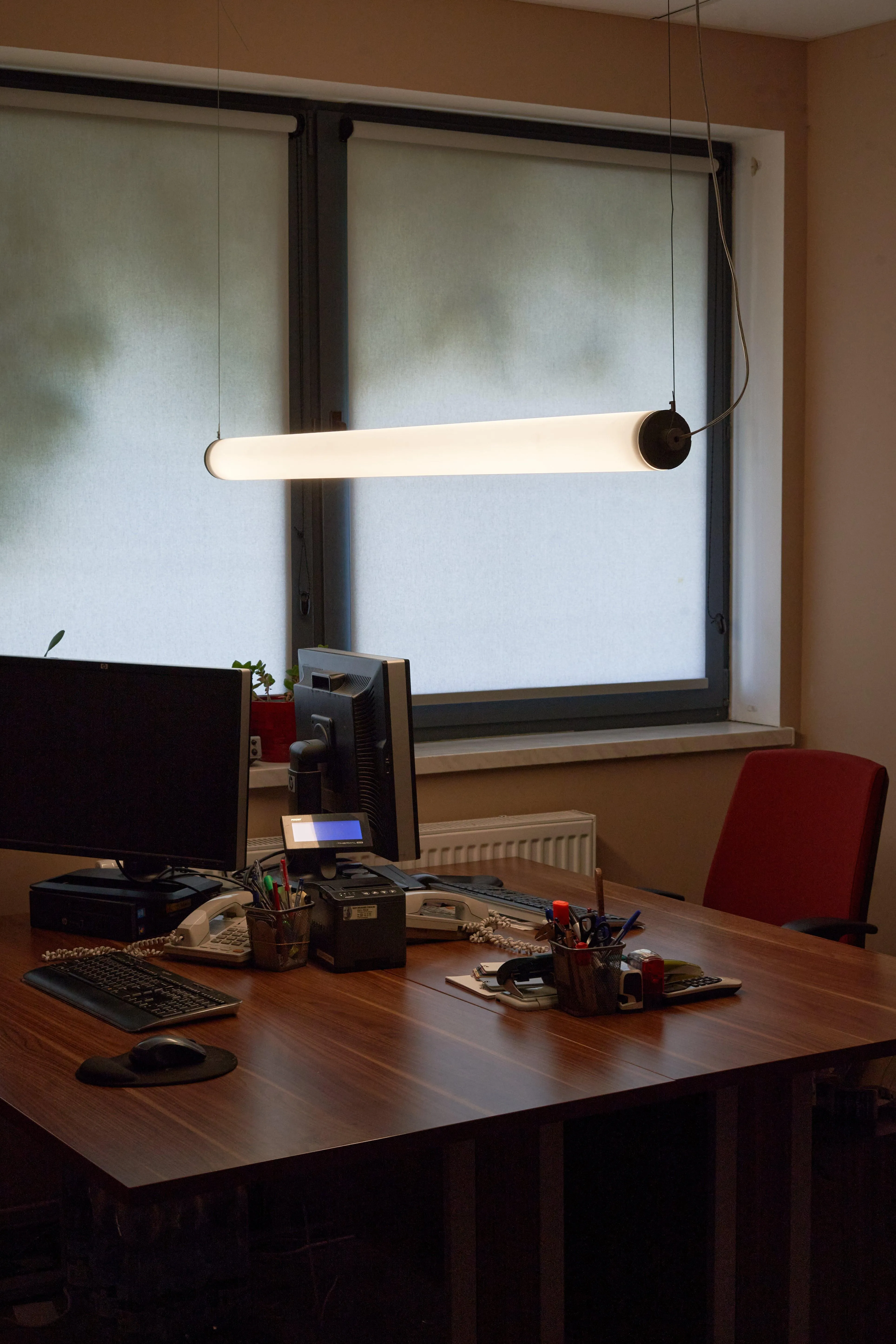 Longa Horizontal Concrete Pendant Lamp