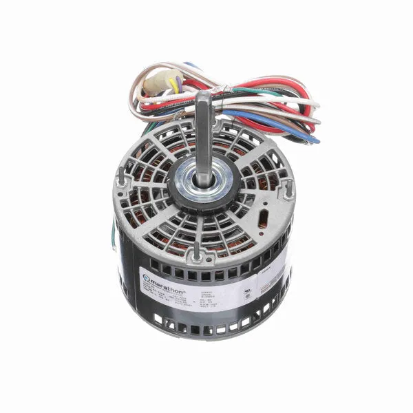Marathon Direct Drive Motor, 1625 RPM, 1/4 HP, 115 V, 48Z Frame, Open Air Over