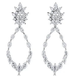 Marquise Statement Earrings