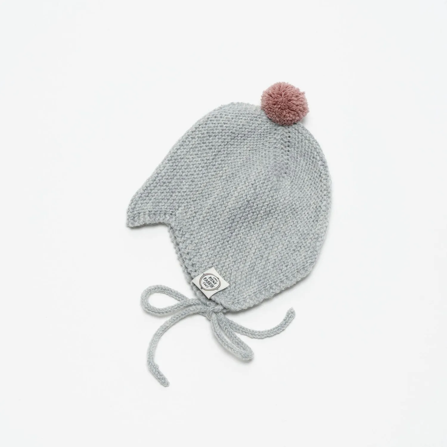 Merino Hat Asta & August Light Grey