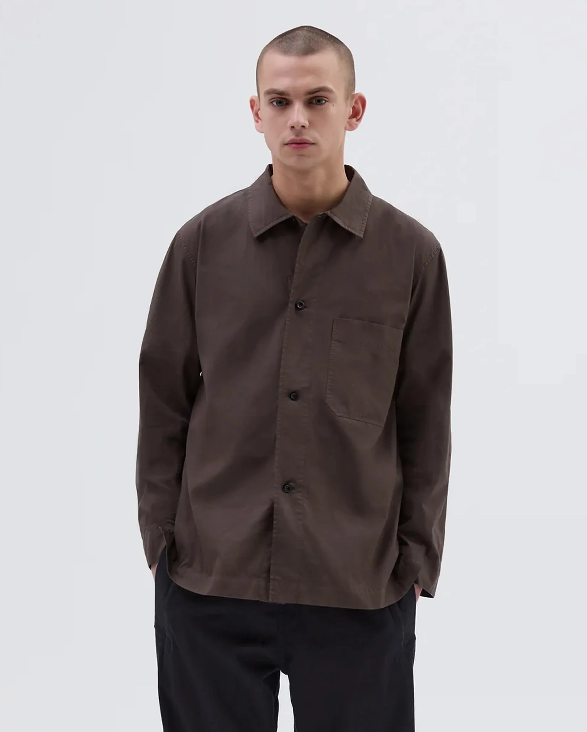 MHL PJ SHIRT / CAROB