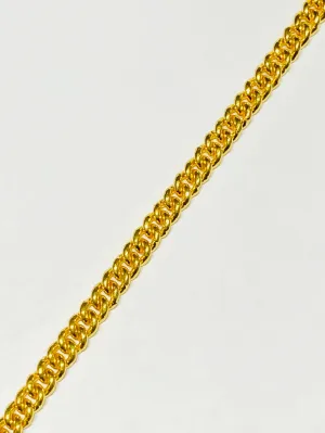 Miami Cuban Solid Bracelet (24K)