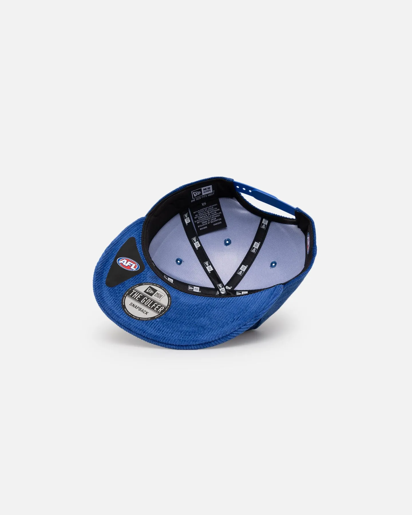 New Era Western Bulldogs Golfer Snapback Sapphire