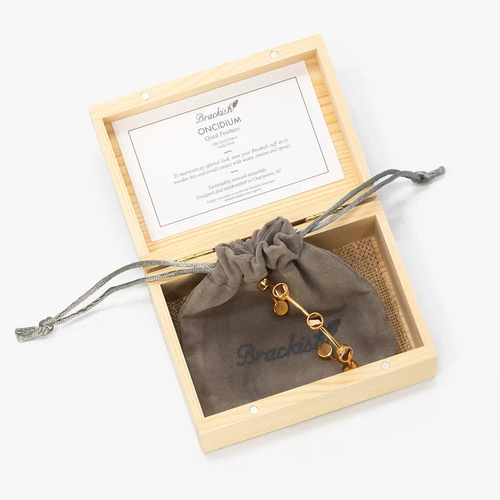 Oncidium Multi-Bezel Cuff