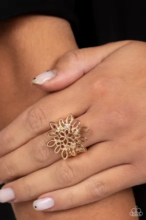 Paparazzi Ring ~ Coastal Chic - Gold