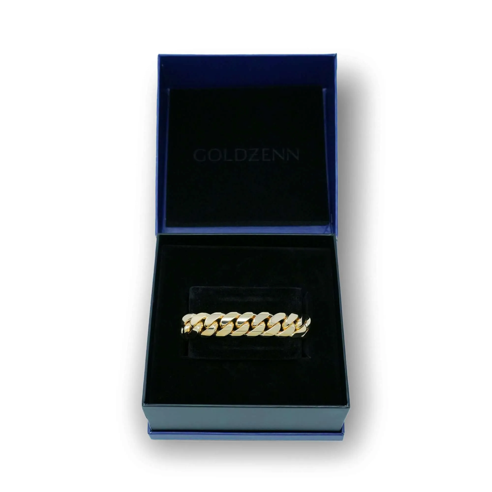 READY TO SHIP: 9mm - 15mm Solid Gold Cuban Link Bracelet