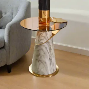 Round Corner Side Table