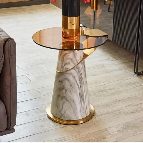 Round Corner Side Table