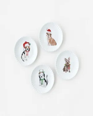 Santa Paws "Paper" Coaster 4pck