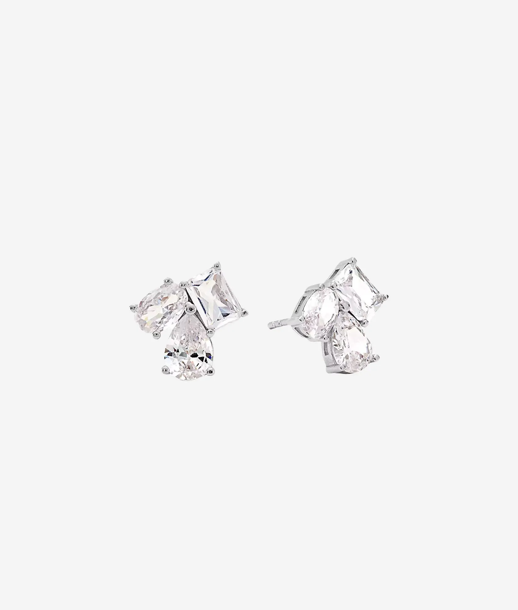 SHASHI Pierre Stud Earrings