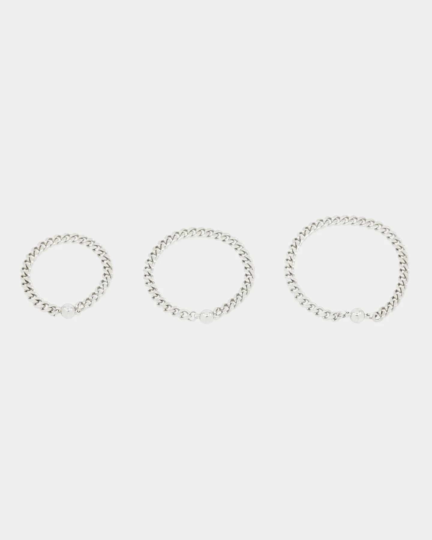 Shortie Kids' Classic Cuban 6mm Bracelet Silver