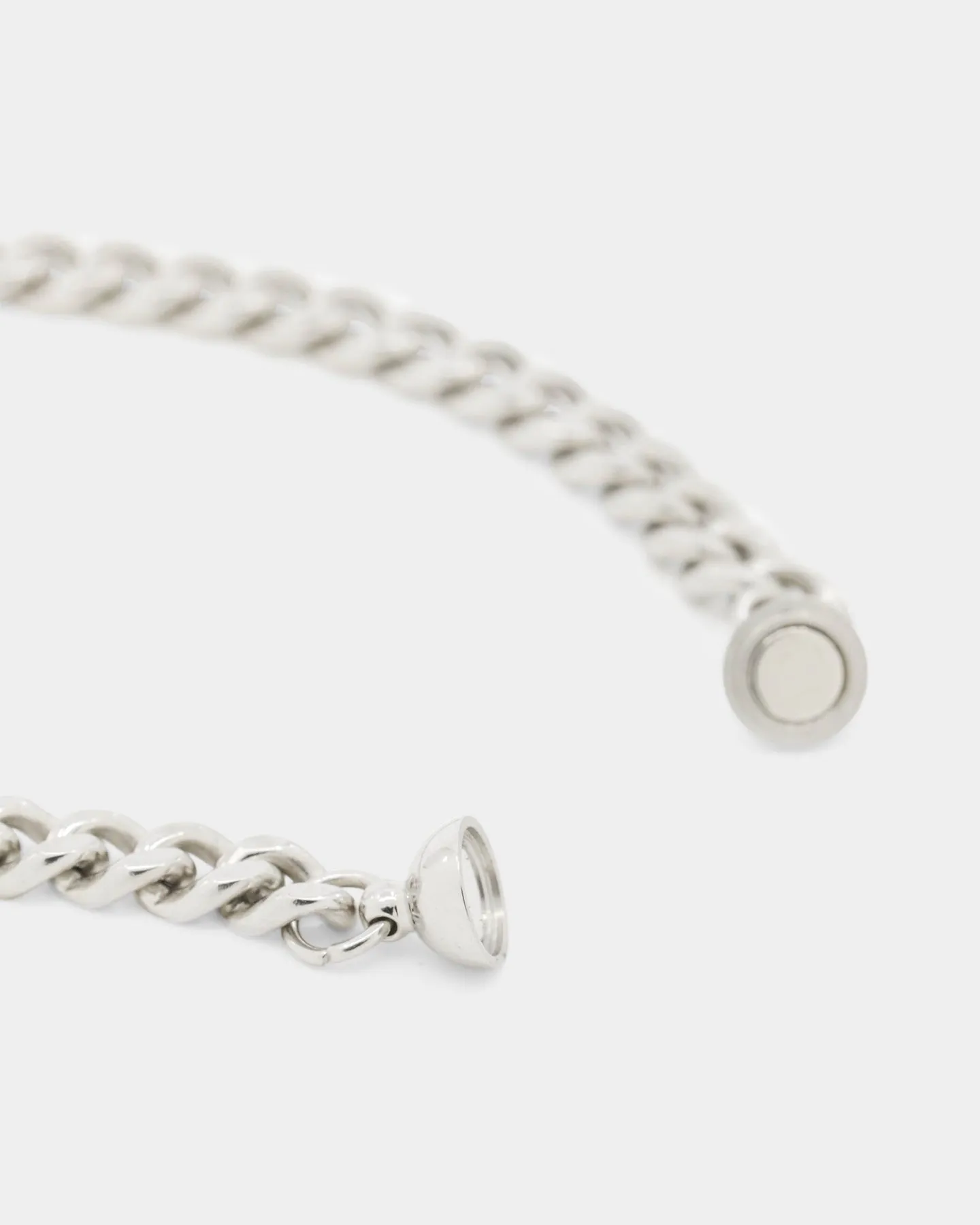 Shortie Kids' Classic Cuban 6mm Bracelet Silver