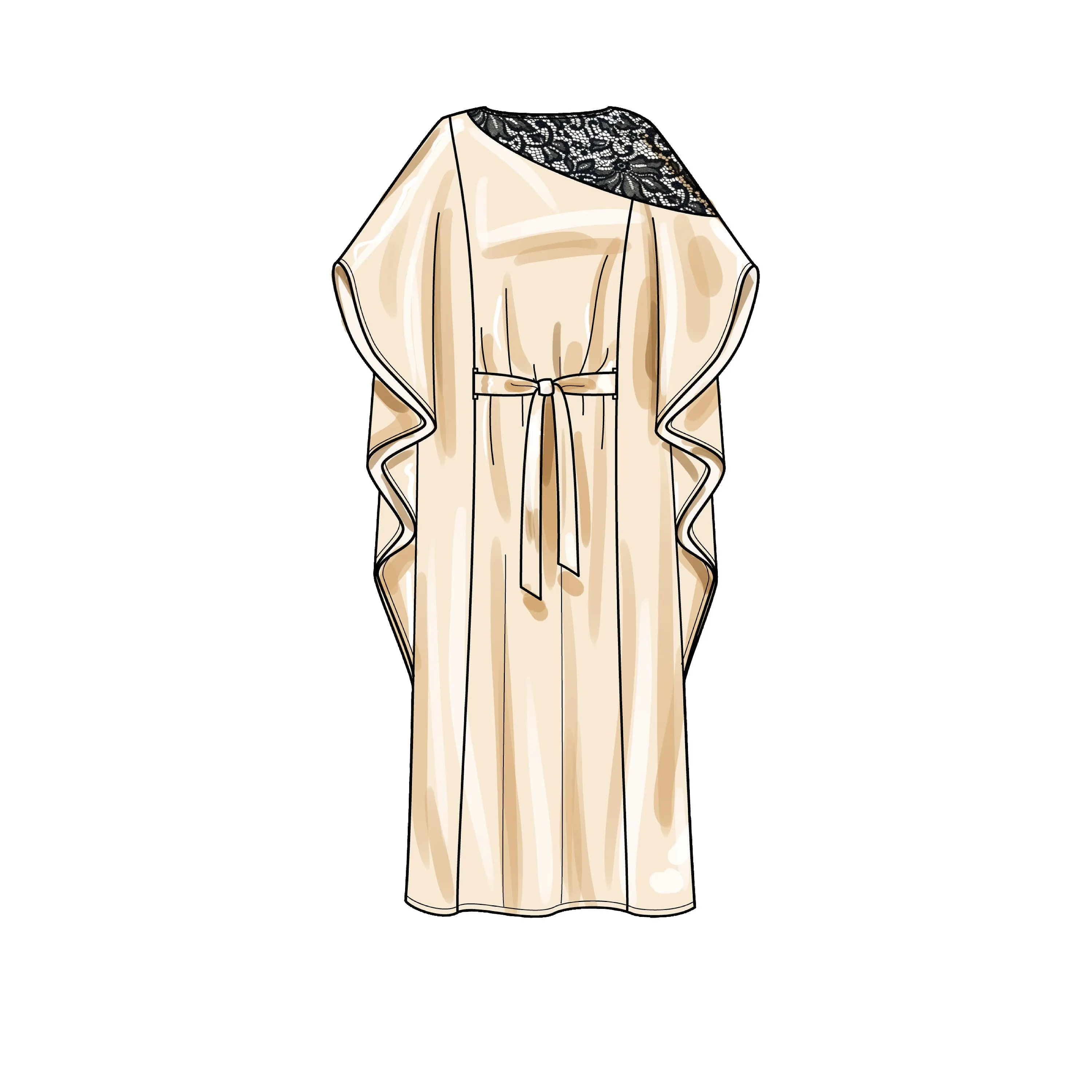 Simplicity Pattern 9323 Misses' Caftans