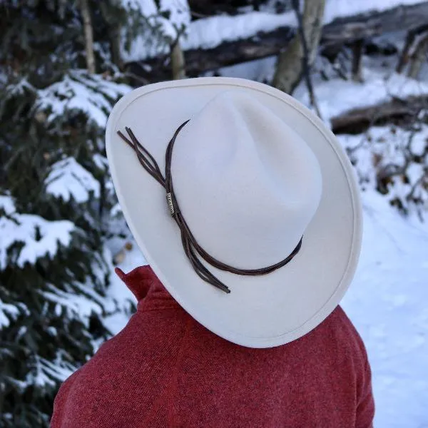 Stetson Gus Outdoor Western Crushable Wool Hat - Silverbelly