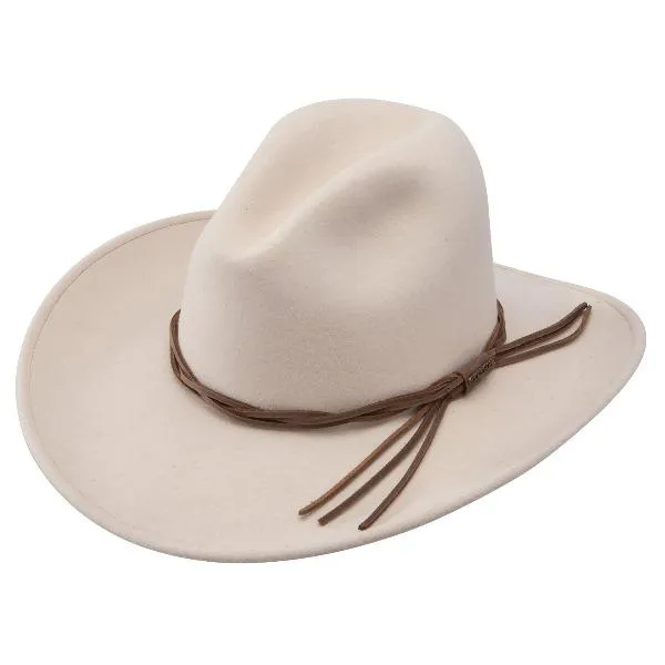 Stetson Gus Outdoor Western Crushable Wool Hat - Silverbelly