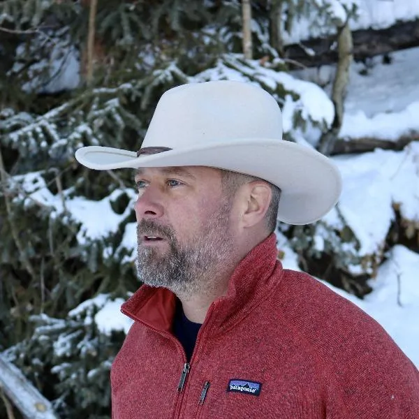 Stetson Gus Outdoor Western Crushable Wool Hat - Silverbelly