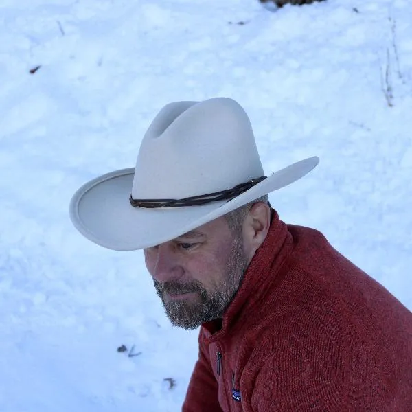 Stetson Gus Outdoor Western Crushable Wool Hat - Silverbelly