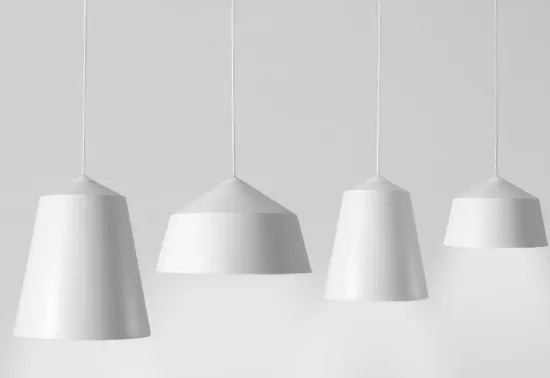 Torgeir Contemporary Minimalist Drum Shaped Pendant Light