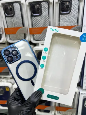 Totu Blue Titanium Magsafe Back Case