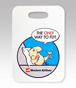 Western Air Wally Luggage Tag