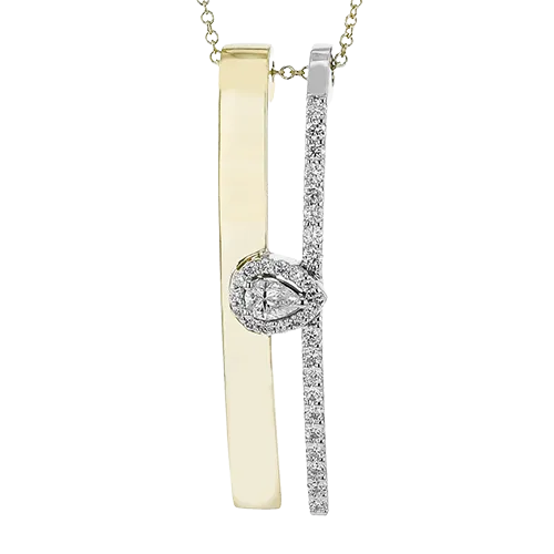 ZP1240 Pendant in 14k Gold with Diamonds